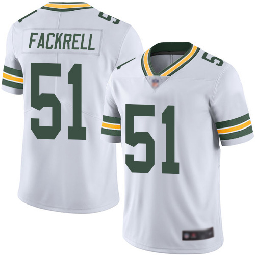 Packers #51 Kyler Fackrell White Men's Stitched Football Vapor Untouchable Limited Jersey - Click Image to Close