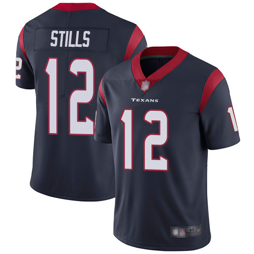 Texans #12 Kenny Stills Navy Blue Team Color Men's Stitched Football Vapor Untouchable Limited Jersey