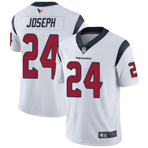 Texans #24 Johnathan Joseph White Men's Stitched Football Vapor Untouchable Limited Jersey - Click Image to Close