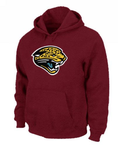 Jacksonville Jaguars Logo Pullover Hoodie Red