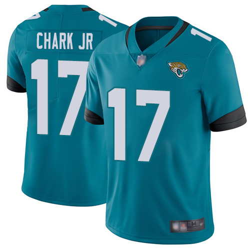 Jaguars #17 DJ Chark Jr Teal Green Alternate Men's Stitched Football Vapor Untouchable Limited Jersey - Click Image to Close