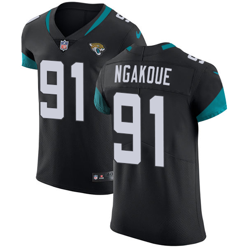 Nike Jaguars #91 Yannick Ngakoue Black Team Color Men's Stitched NFL Vapor Untouchable Elite Jersey