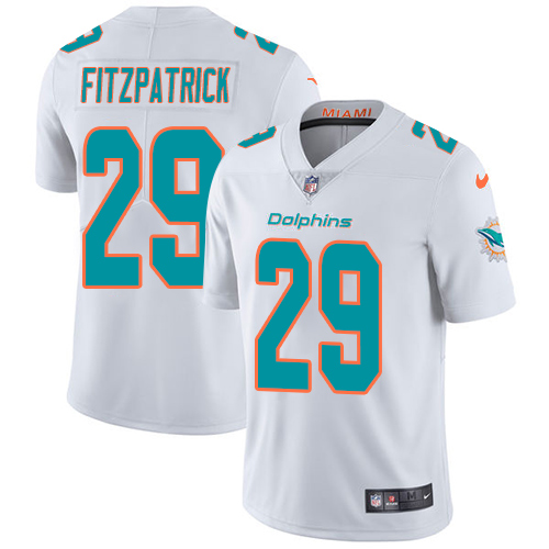 Nike Dolphins #29 Minkah Fitzpatrick White Men's Stitched NFL Vapor Untouchable Limited Jersey