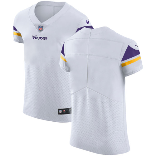 Nike Vikings Blank White Men's Stitched NFL Vapor Untouchable Elite Jersey