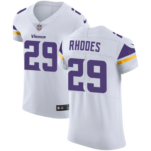 Nike Vikings #29 Xavier Rhodes White Men's Stitched NFL Vapor Untouchable Elite Jersey