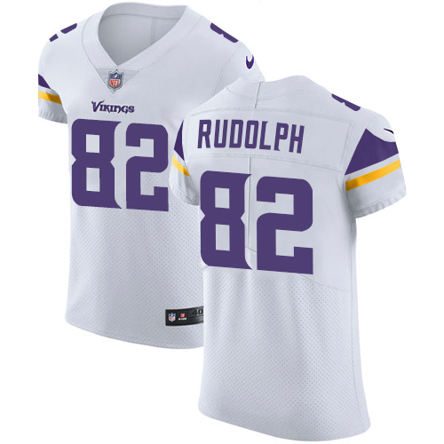 Nike Vikings #82 Kyle Rudolph White Men's Stitched NFL Vapor Untouchable Elite Jersey