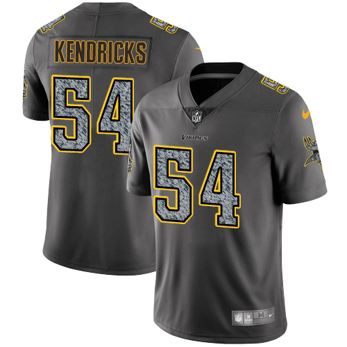 Nike Vikings #54 Eric Kendricks Gray Static Men's Stitched NFL Vapor Untouchable Limited Jersey - Click Image to Close