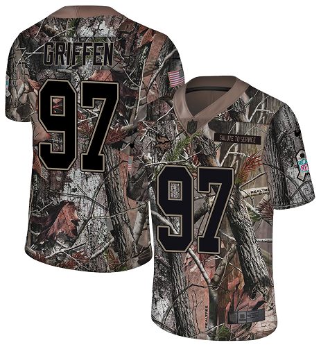 Nike Vikings #97 Everson Griffen Camo Men's Stitched NFL Limited Rush Realtree Jersey