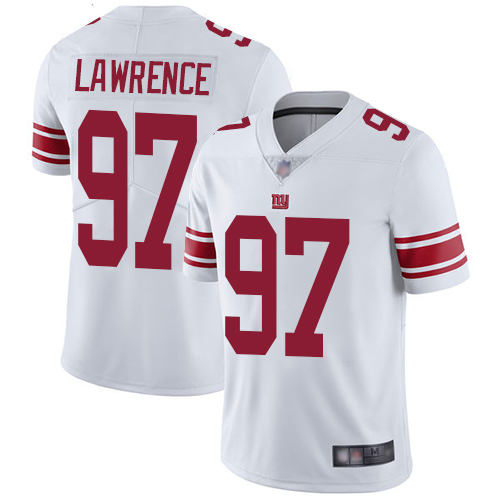 Giants #97 Dexter Lawrence White Men's Stitched Football Vapor Untouchable Limited Jersey - Click Image to Close