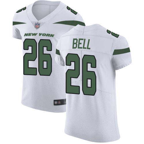 Nike Jets #26 Le'Veon Bell White Men's Stitched NFL Vapor Untouchable Elite Jersey