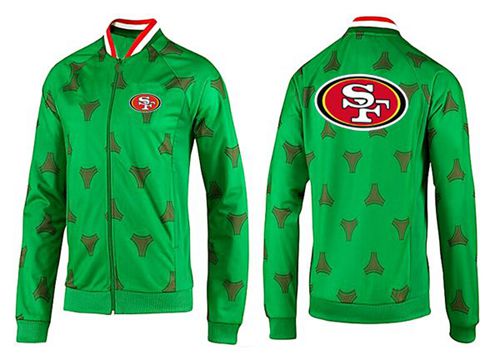 NFL San Francisco 49ers Team Logo Jacket Green