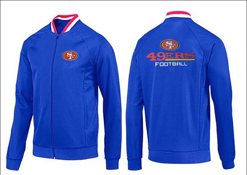 NFL San Francisco 49ers Victory Jacket Blue_1