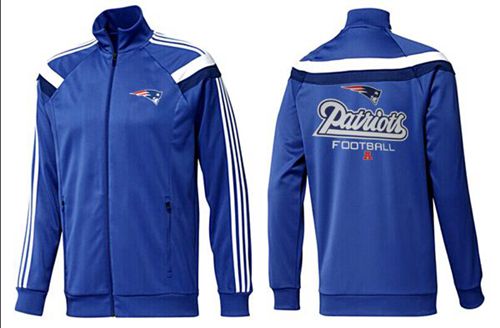 NFL New England Patriots Victory Jacket Blue