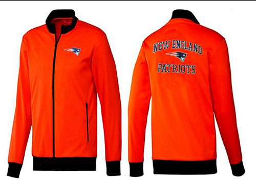 NFL New England Patriots Heart Jacket Orange