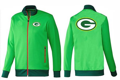 NFL Green Bay Packers Team Logo Jacket Green_1