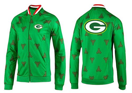 NFL Green Bay Packers Team Logo Jacket Green_2