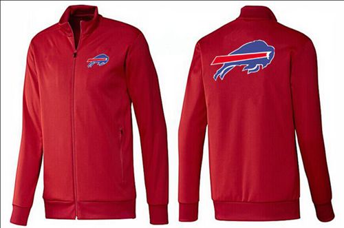 NFL Buffalo Bills Team Logo Jacket Red - Click Image to Close