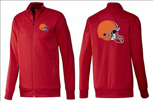 NFL Cleveland Browns Team Logo Jacket Red