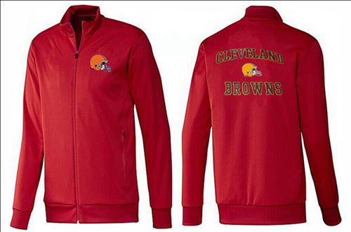 NFL Cleveland Browns Heart Jacket Red