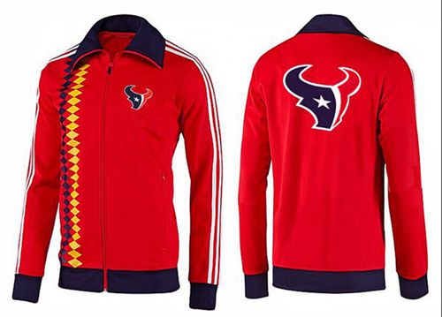 NFL Houston Texans Team Logo Jacket Red_2