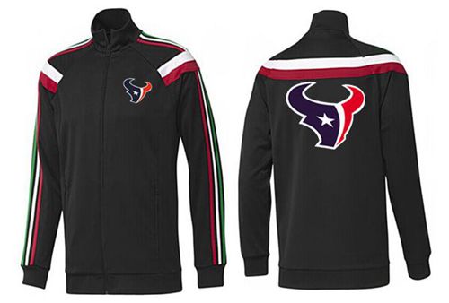 NFL Houston Texans Team Logo Jacket Black