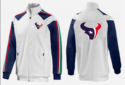 NFL Houston Texans Team Logo Jacket White_2