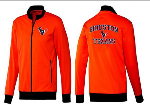 NFL Houston Texans Heart Jacket Orange