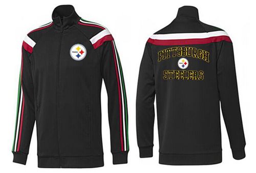 NFL Pittsburgh Steelers Heart Jacket Black_1