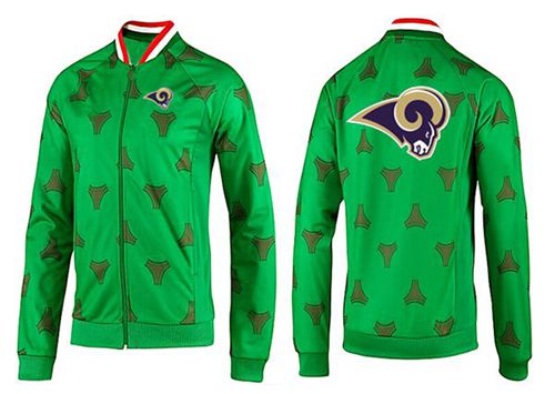 NFL Los Angeles Rams Team Logo Jacket Green