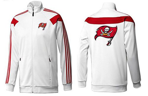 NFL Tampa Bay Buccaneers Team Logo Jacket White_2