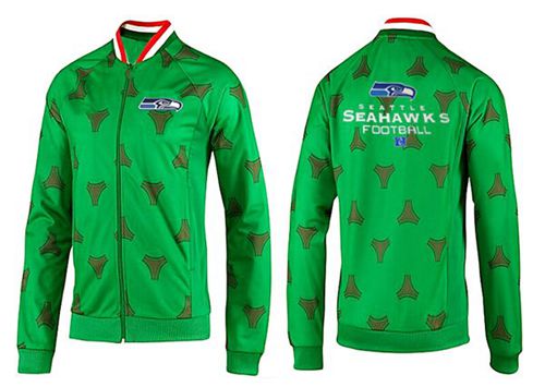 NFL Seattle Seahawks Victory Jacket Green_2 - Click Image to Close