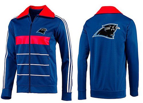 NFL Carolina Panthers Team Logo Jacket Blue_4 - Click Image to Close