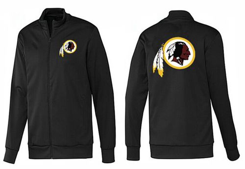 NFL Washington Redskins Team Logo Jacket Black_1