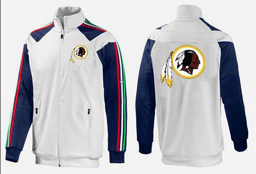 NFL Washington Redskins Team Logo Jacket White_1