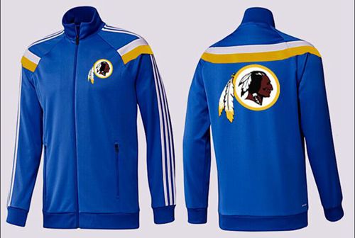 NFL Washington Redskins Team Logo Jacket Blue_2