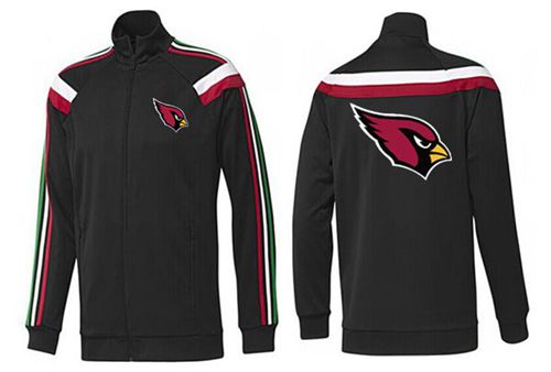 NFL Arizona Cardinals Team Logo Jacket Black_2