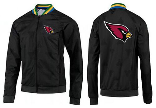 NFL Arizona Cardinals Team Logo Jacket Black_3