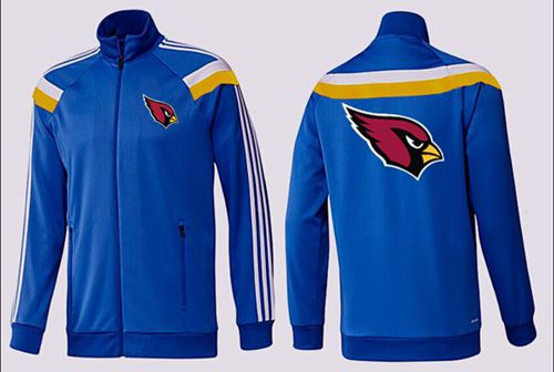 NFL Arizona Cardinals Team Logo Jacket Blue_2 - Click Image to Close