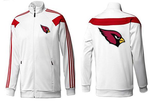 NFL Arizona Cardinals Team Logo Jacket White_1