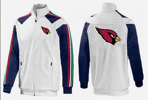 NFL Arizona Cardinals Team Logo Jacket White_2