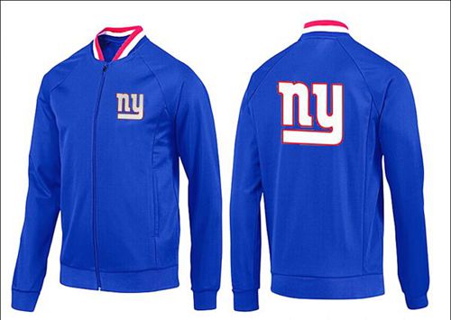 NFL New York Giants Team Logo Jacket Blue_1 - Click Image to Close