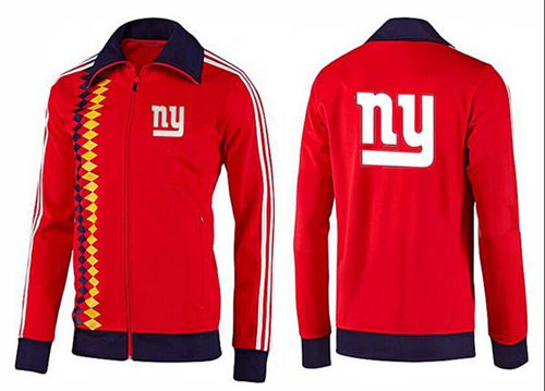 NFL New York Giants Team Logo Jacket Red_2 - Click Image to Close