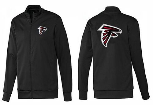 NFL Atlanta Falcons Team Logo Jacket Black_1