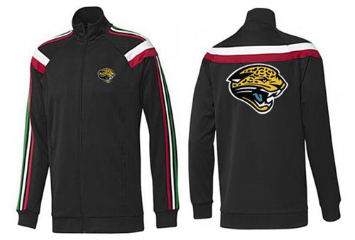 NFL Jacksonville Jaguars Team Logo Jacket Black_2