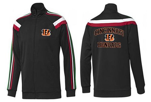 NFL Cincinnati Bengals Heart Jacket Black_1