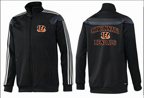 NFL Cincinnati Bengals Heart Jacket Black_2