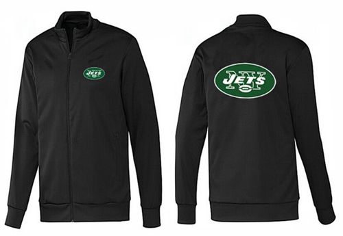 NFL New York Jets Team Logo Jacket Black_1