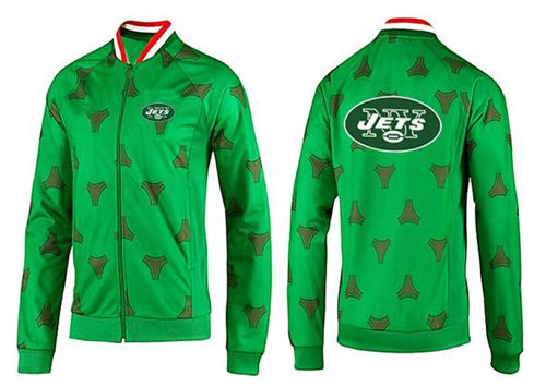 NFL New York Jets Team Logo Jacket Green_1 - Click Image to Close