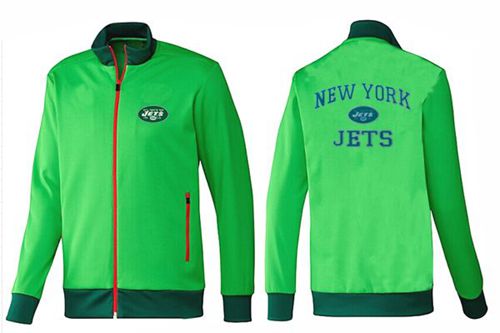 NFL New York Jets Heart Jacket Green - Click Image to Close