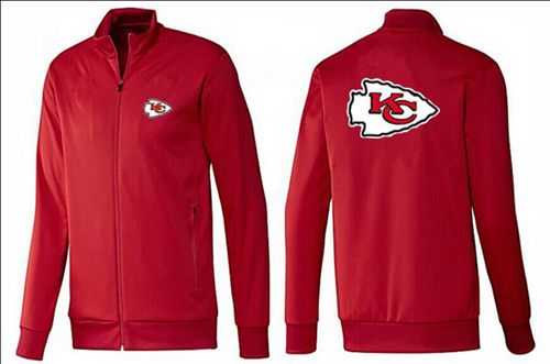 NFL Kansas City Chiefs Team Logo Jacket Red_1